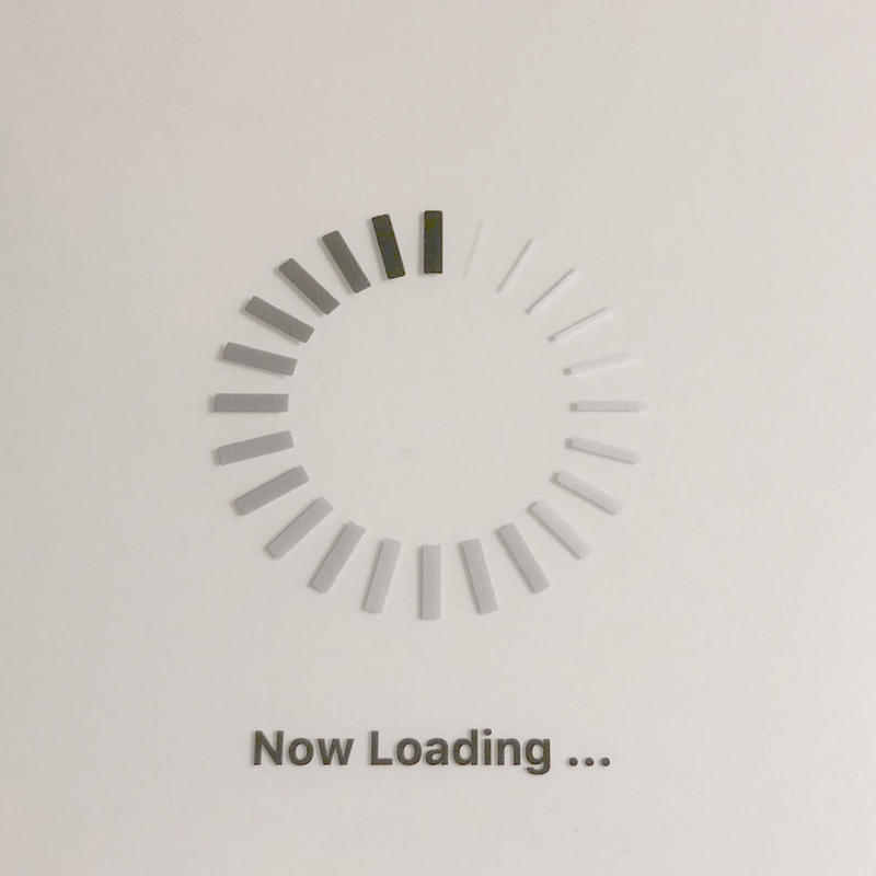 Original 読み込み中クリアファイル Now Loading は