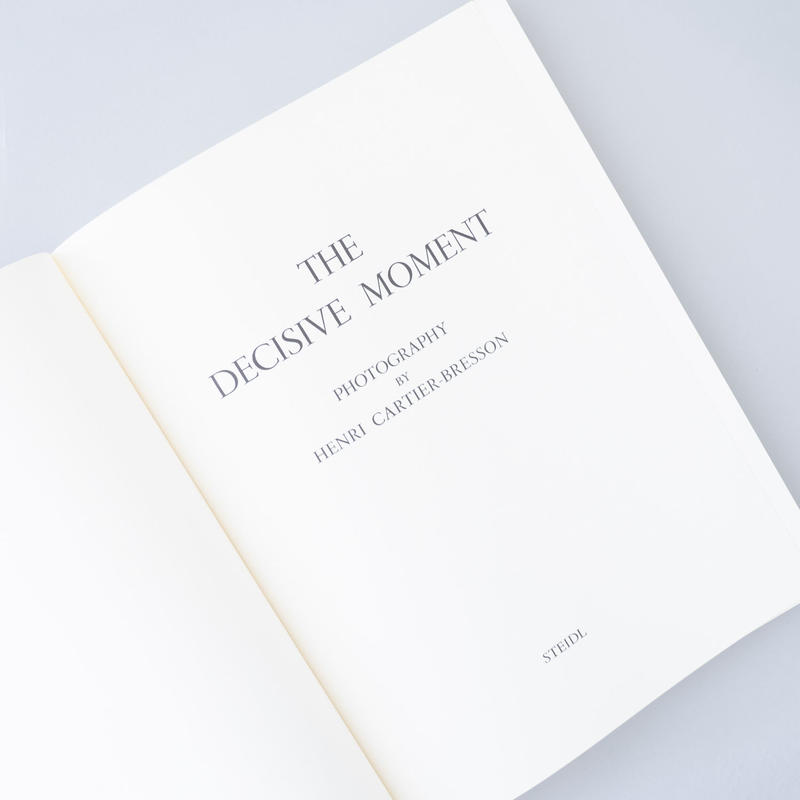 The Decisive Moment 決定的瞬間 復刻版 Henri Cartier