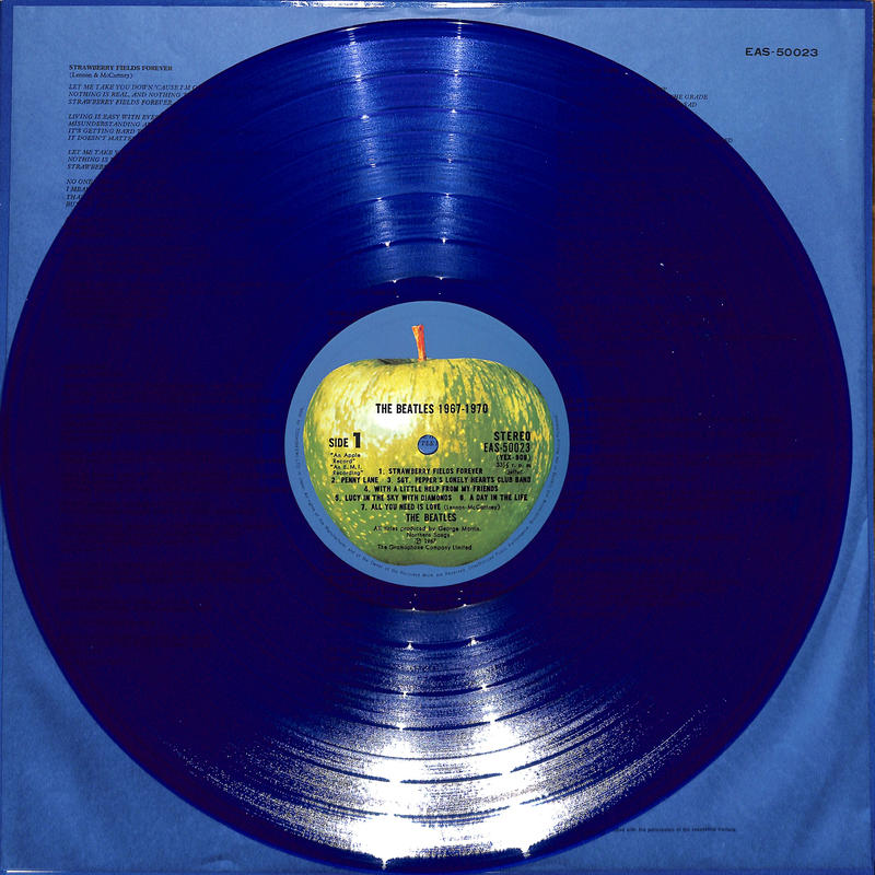 ザ ビートルズ 青盤 2枚組 限定カラーレコード Lpレコード Books Cha