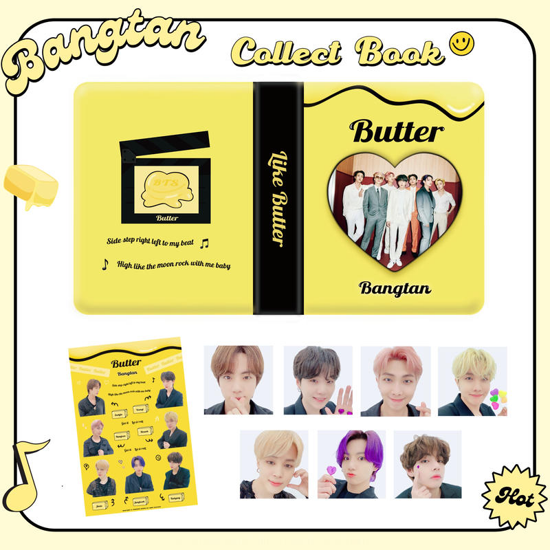 在庫僅か 2段タイプ Bangtan Butter バンタン コレクトブック トレカ