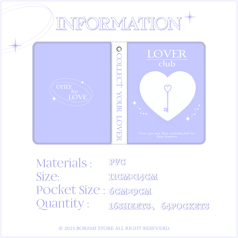 再入荷 2段タイプ Lover Club Collectbook コレクトブック