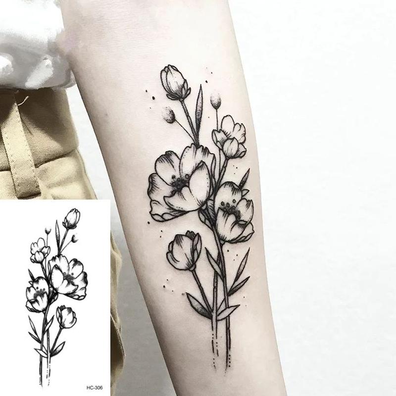 Flower Tattoo 花 タトゥー Brevloco