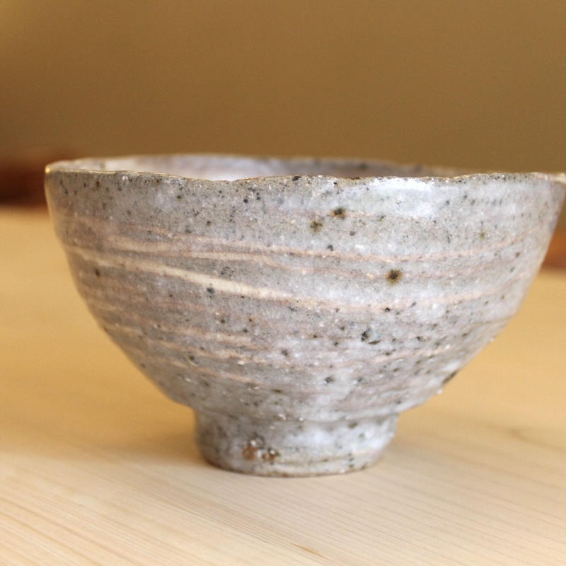 大嶺實清氏 かいらぎ茶碗 大嶺實清氏 かいらぎ茶碗