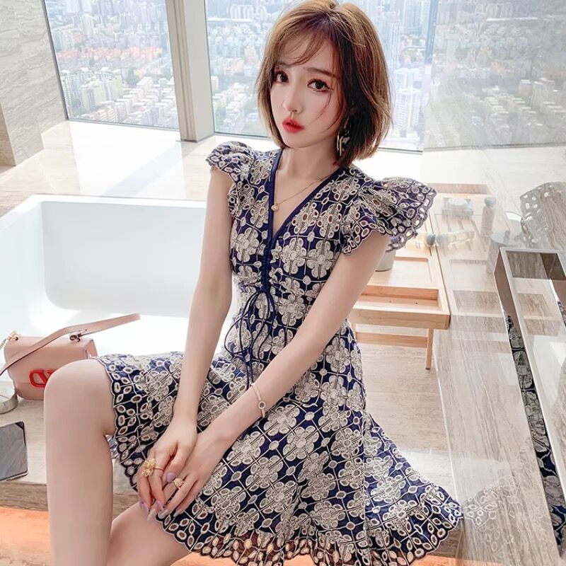 フラワーレース ワンピース Brillantselect Store