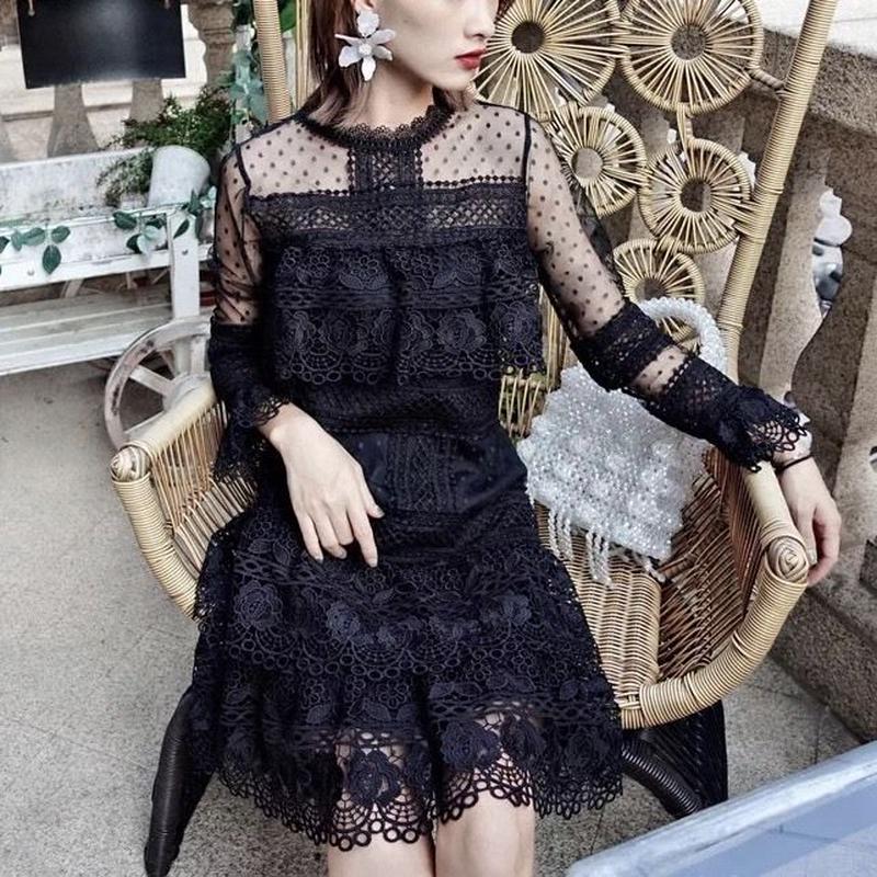 シースルードットワンピース Brillantselect Store