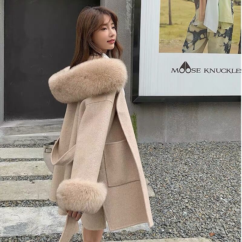 fox fur coat