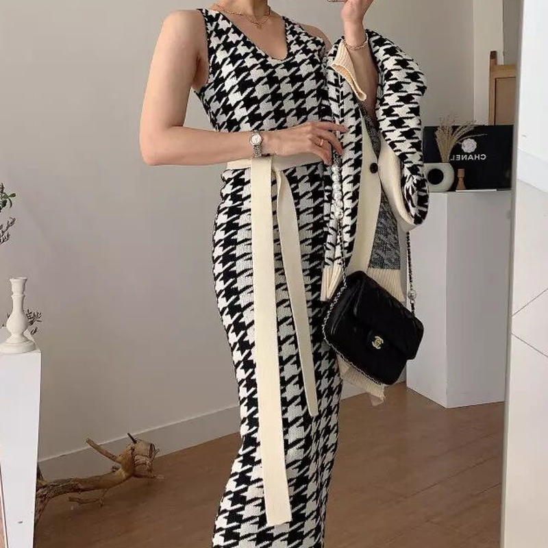 千鳥柄ワンピース Brillantselect Store