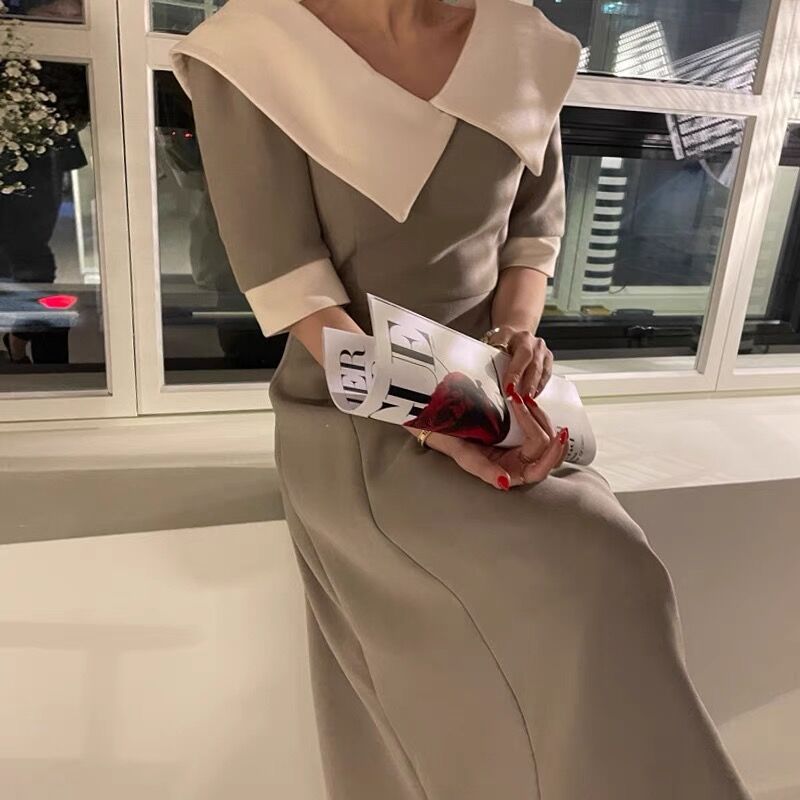 お上品 ワンピース 袖あり Brillantselect Store お上品 ワンピース 袖あり Brillantselect Store