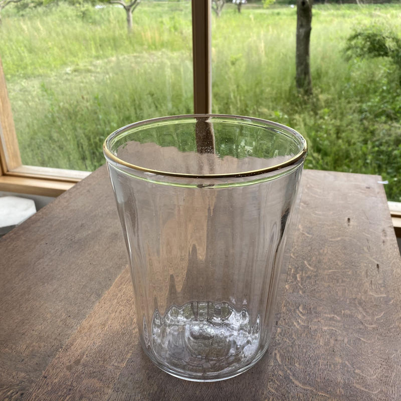 金津沙矢香 金彩 とても大きなバケツ型花器 直江道具店