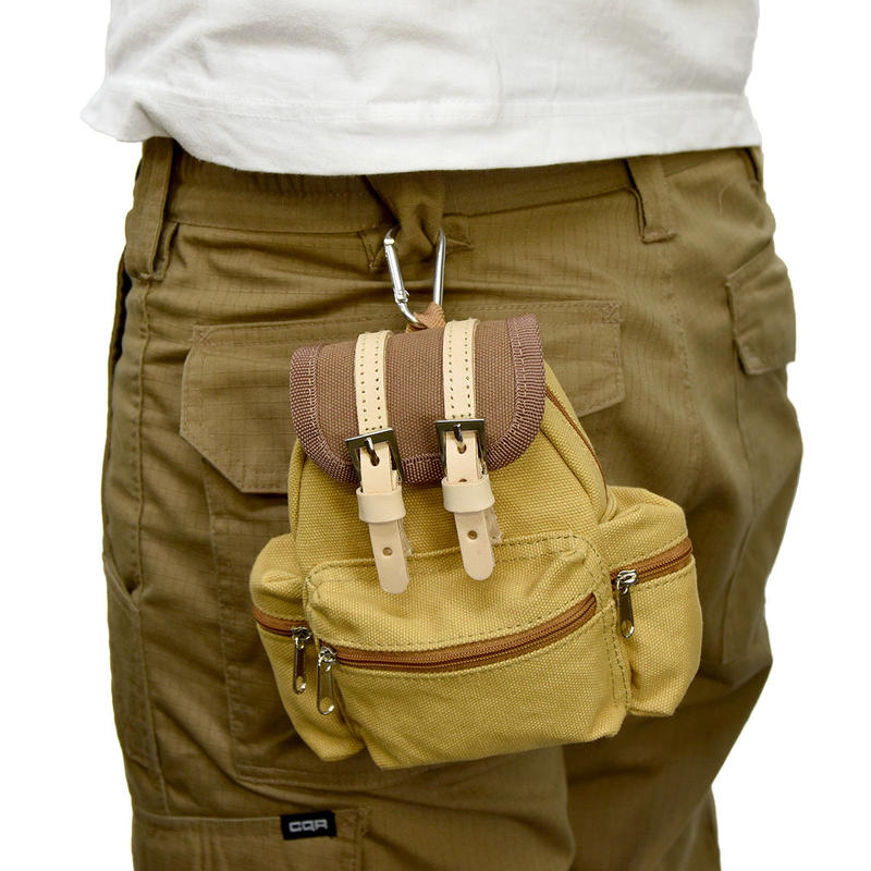 ゆるキャン なでしこミニリュックポーチ カラビナ付き Akryur008 Conte