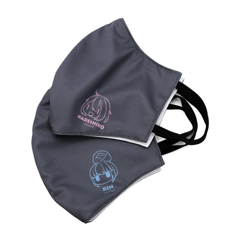 ゆるキャン ファッションマスク ワンポイントver リン なでしこ Contents O