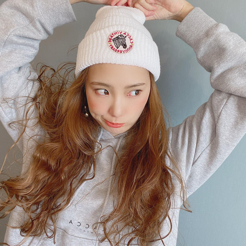 Cacca 刺繍ワッペンニット帽 Cacca Store