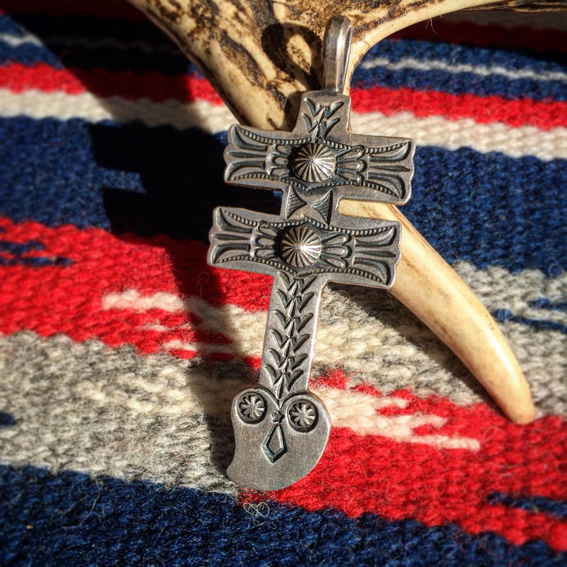 ナバホ族 故Gary Reevesドラゴンフライ ペンダントトップ Navajo-