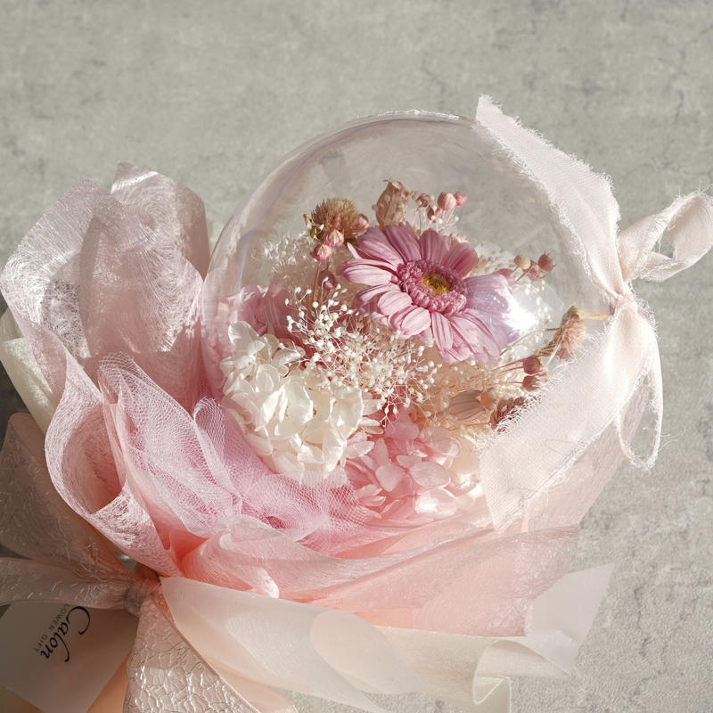 クリスタルブーケ マーガレット ピンク ドライフラワー の Calon Dry Fl