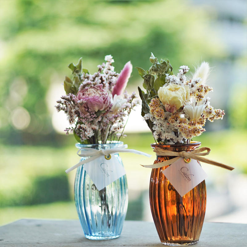 シャクヤクの花束 ピンク ドライフラワー フラワーベースセット ドライフラワー の Calon