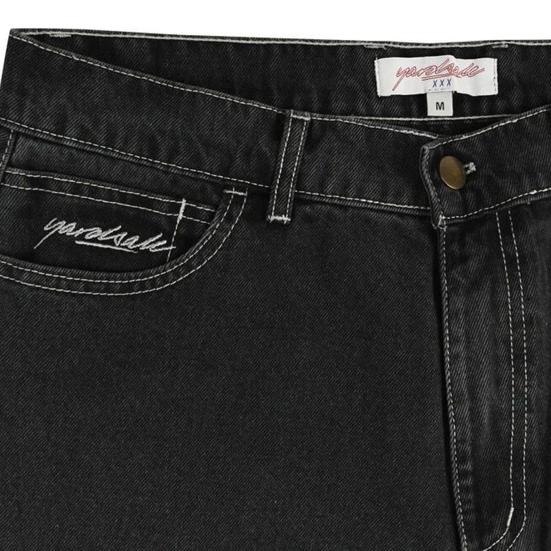 YARDSALE PHANTASY JEANS BLACK | CANOLA SKATESHOP