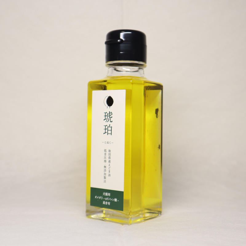 Komachi Na 秋田産えごま油 琥珀 こはく 95g ーcanon Petlif