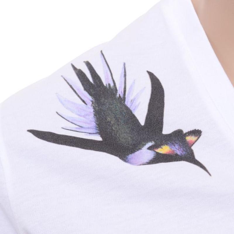 アレキサンダーマックイーン Alexander McQueen バードプリントVネック アレキサンダーマックイーン Alexander McQueen バードプリントVネック