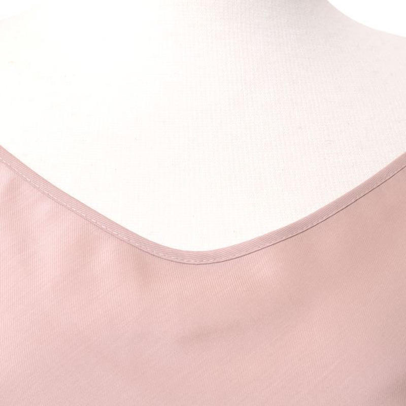 テン Ten キャミソールドレス ポリエステル ピンクベージュ Yokoaunty