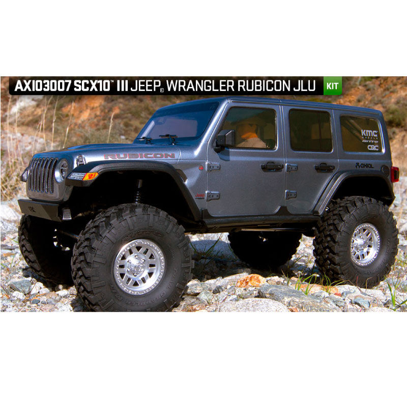AXIAL SCX10 III 1/10 ジープ ラングラー ルビコン グレー Axial SCX10