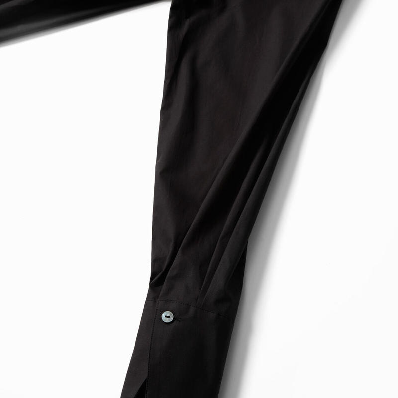 cccmalie シーマリー カフス長袖ブラウス(black) - rearfront.com