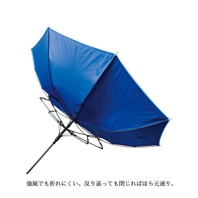 耐風 強化 折れにくい 大判ビッグ メンズ雨傘 長傘 ひっくり返ってもすぐ戻る ビッグサイ