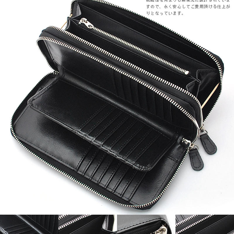 値下げ ブランド名を刻印しないという発想から生まれたブランド メンズレザーロングウォレット ダ 値下げ ブランド名を刻印しないという発想から生まれたブランド メンズレザーロングウォレット ダ