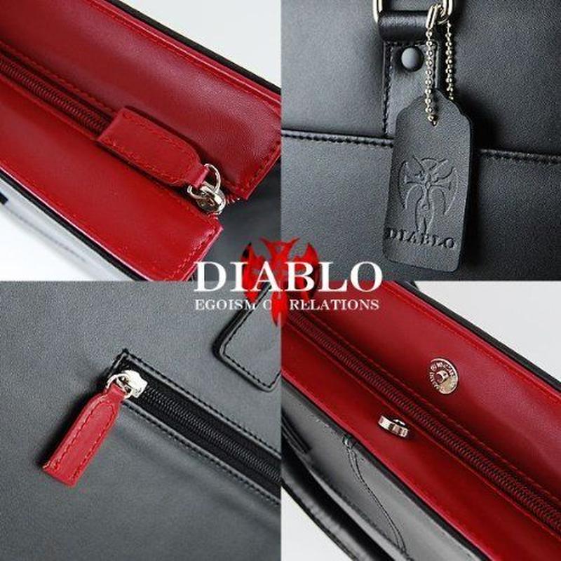 牛革高級ビジネスバッグ 黒ブラック 赤レッド メンズ ブリーフケース Ka453 Cccs