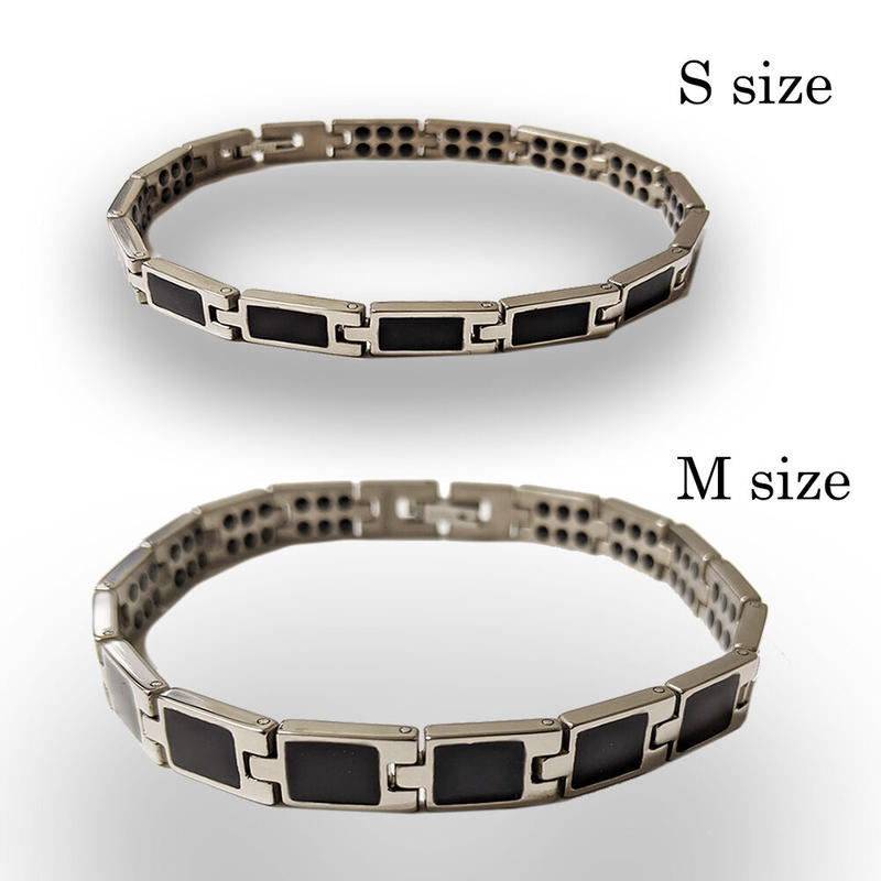 ユニセックス 訳あり特価 ファッションゲルマニウムブレスレット 2デザイン サイズ調整可能 男