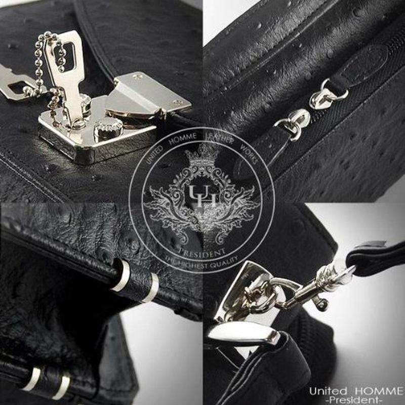 お財布機能を兼ね備えた United Hommeユナイテッドオム カッコいい男のセカンドバ