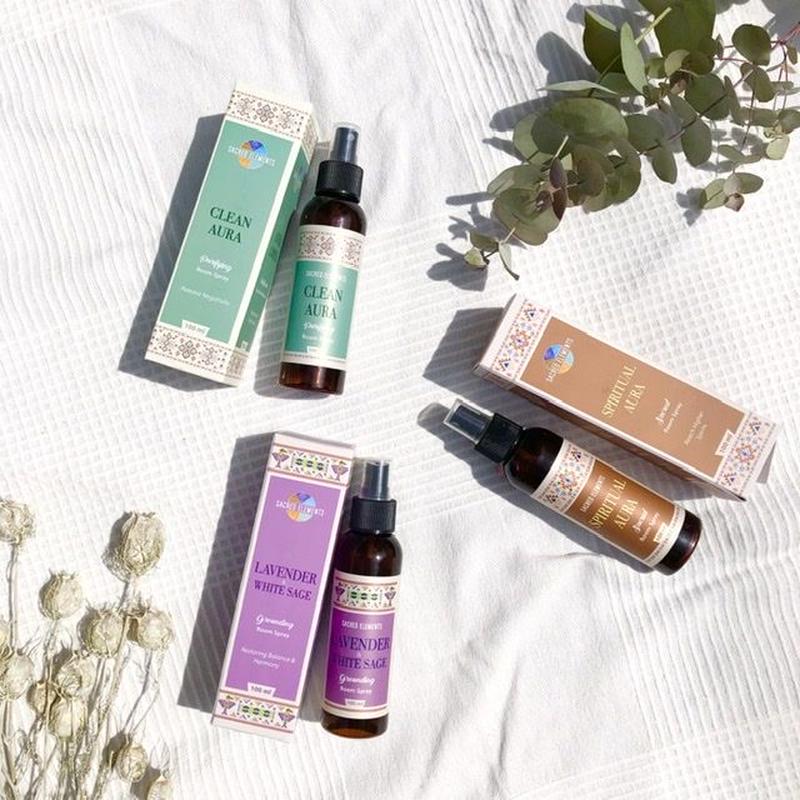 Sacred Elements Room Spray Amber Plus