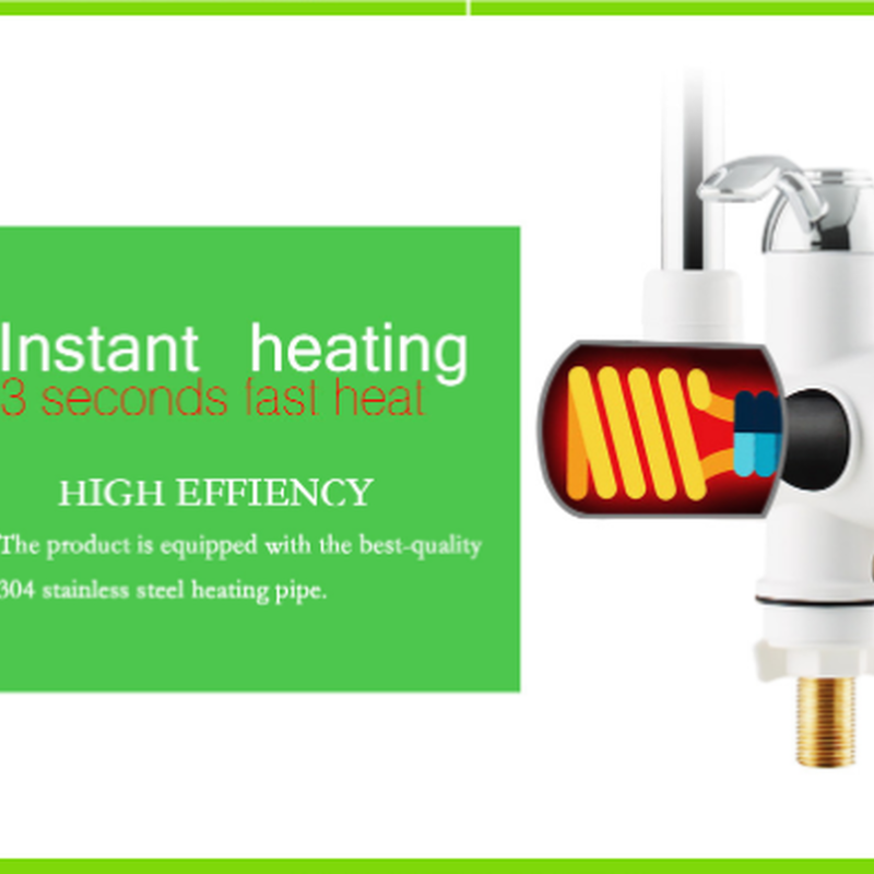 電気温水器 瞬間式 蛇口 瞬間湯沸かし器 給湯器 ヒーター デジタル表示 冬 キッチン 洗面所