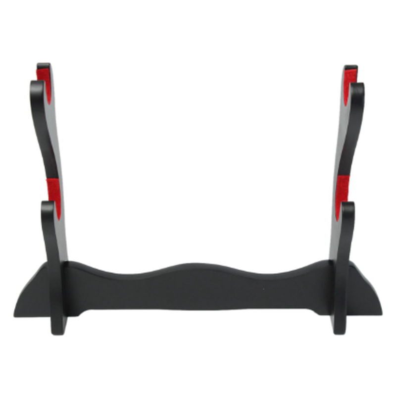 刀置き 2本掛け 日本刀置き 刀掛け 刀掛台 台座 剣置き 日本刀 木刀 短刀拵え 居合刀 侍