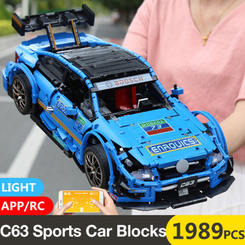 レゴテクニック レーシングカー リモコン モーター付き レゴ互換 レースカー 走る 車 Rc