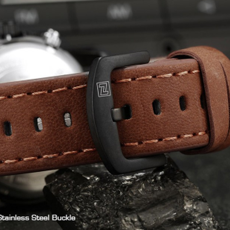 Naviforce 海外高級ブランド ミリタリーウォッチ スポーツ メンズ腕時計 革ベルト レ