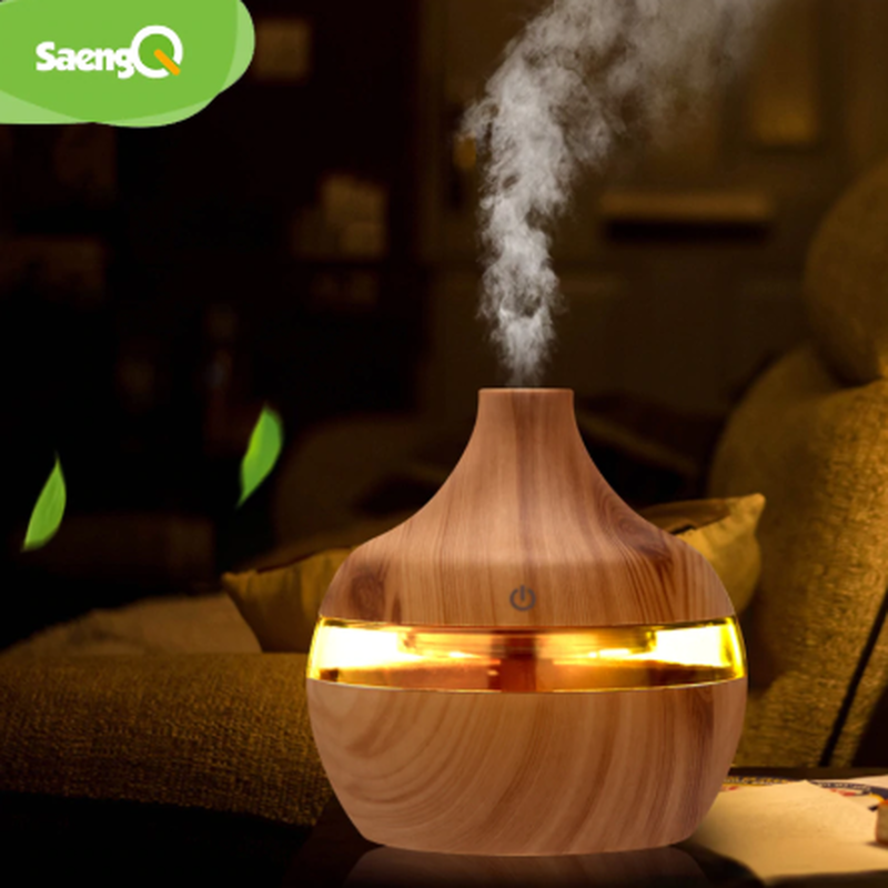 1年保証 アロマディフューザー 加湿器 超音波 アロマ Led ライト 照明 卓上ライト 小型照明 小型 Usb 静音 おしゃれ 卓上 未使用