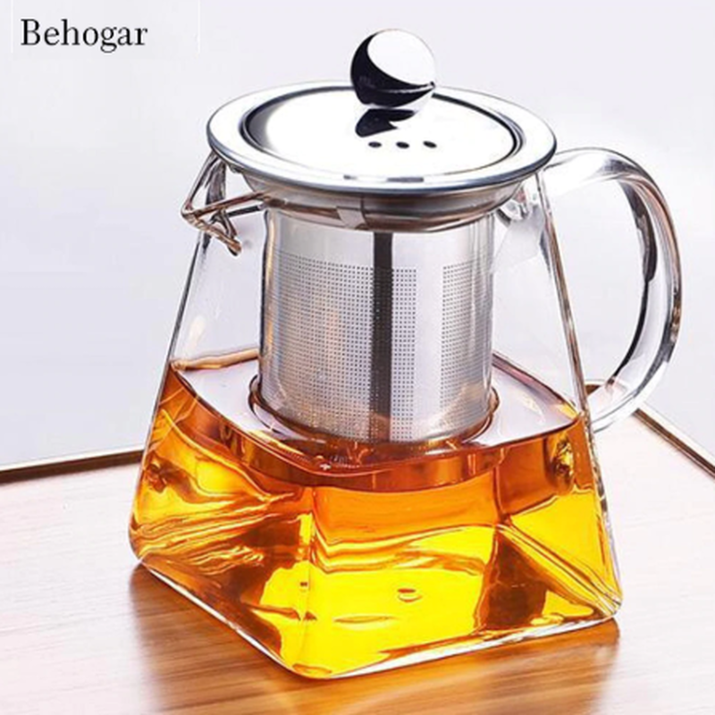 ティーポット 耐熱ガラス 洗いやすい おしゃれ お茶 紅茶 コーヒー アウトドア 550ml