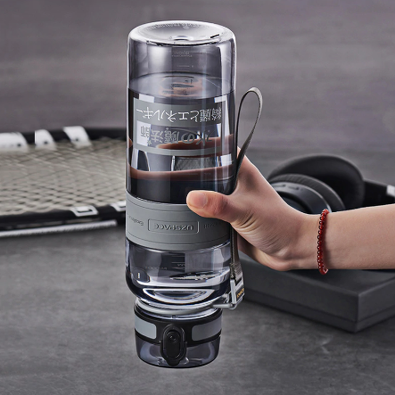 ウォーターボトル 1リットル 洗いやすい 漏れない プラスチック Tritan おしゃれ かわ