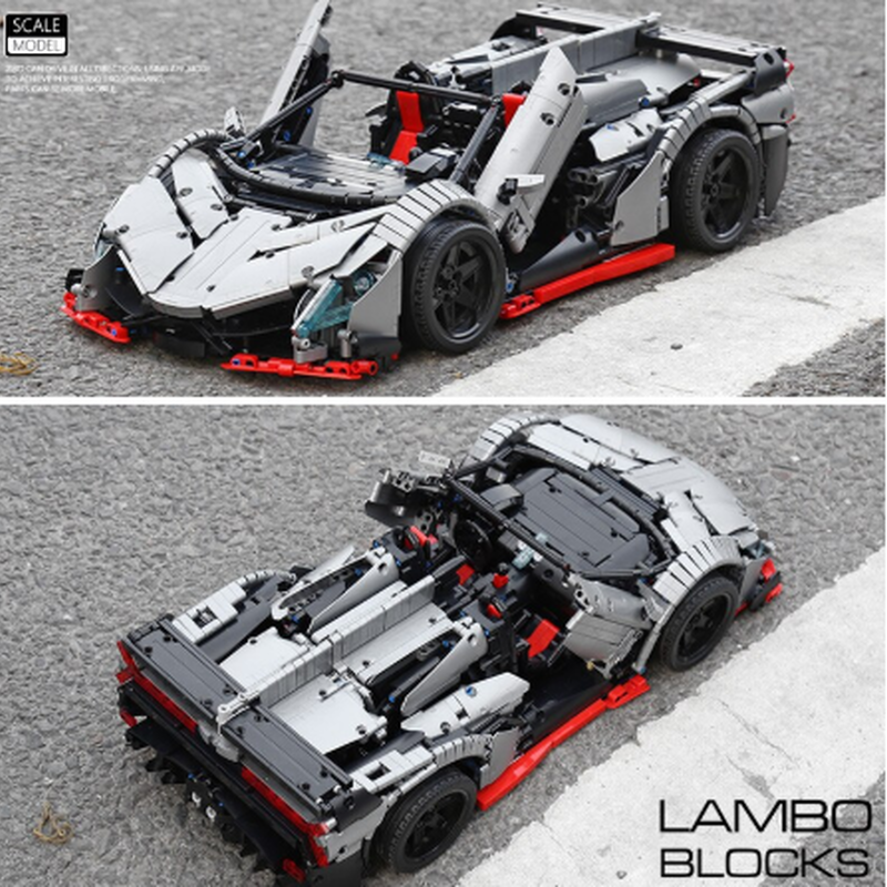 レゴテクニック ランボルギーニ スポーツカー モーター コントローラー レゴ互換 車 ヴェネー
