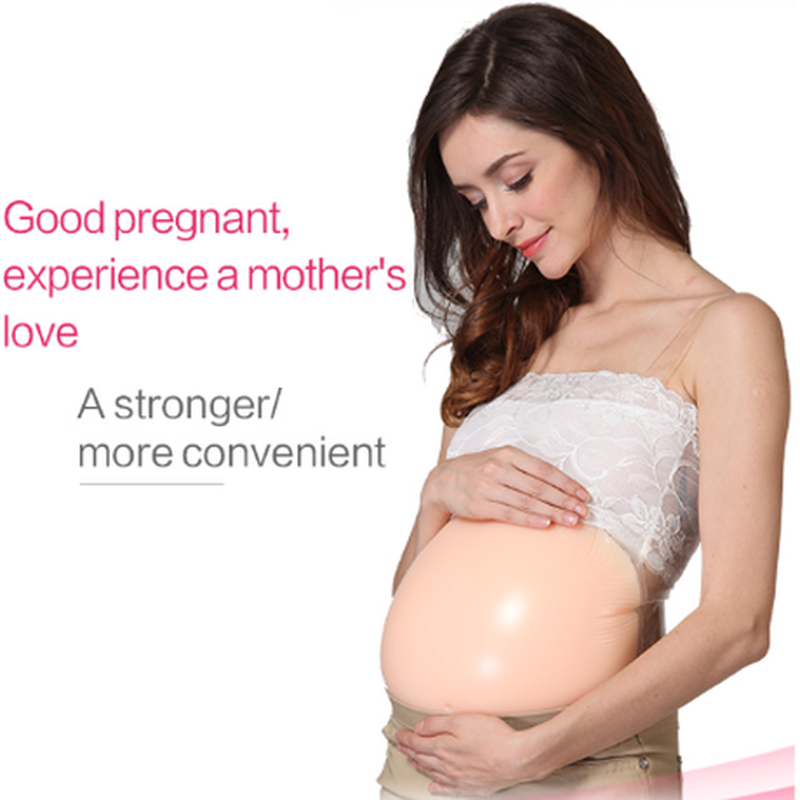 妊婦 女装 コスプレ 妊娠4 5ヶ月 ソフトシリコン製 偽妊婦 シリコンスーツ 妊娠 リアル