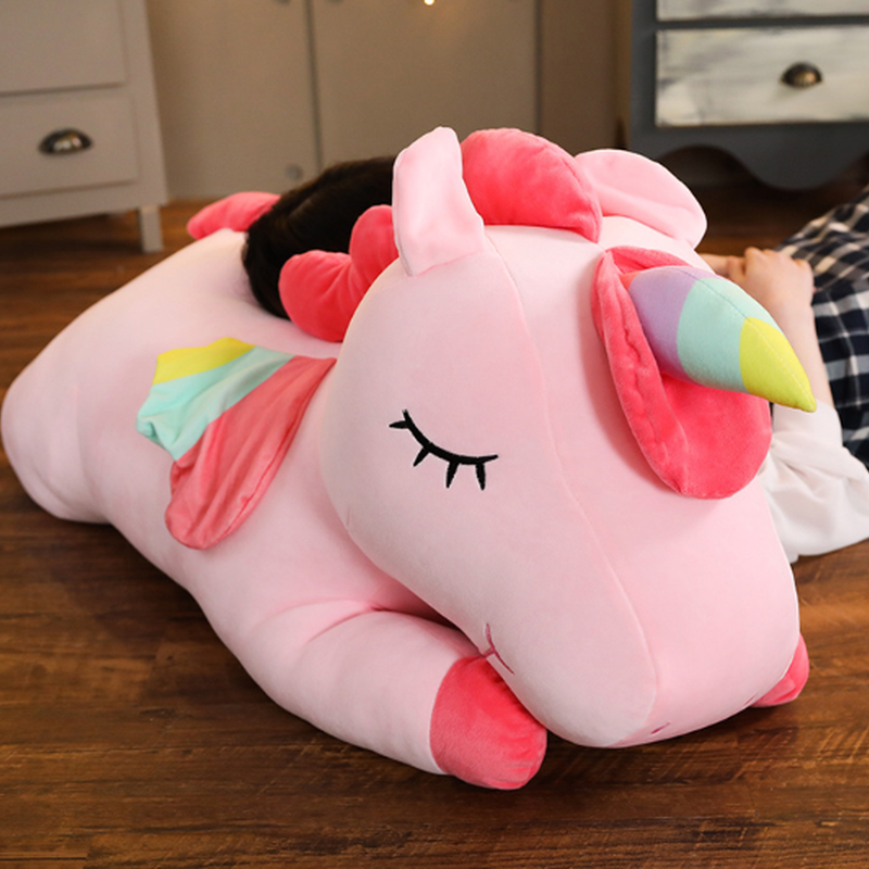 ユニコーン おもちゃ 人気 40cm ぬいぐるみ 大きい 馬 グッズ かわいい人形 プレゼント