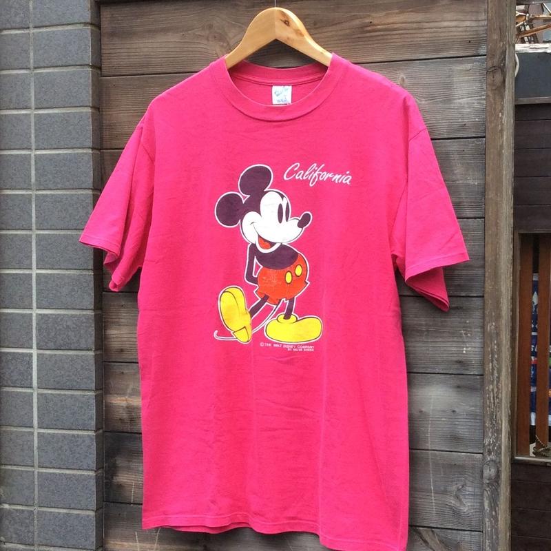 Velbasheen Mickey ベルバシーン ミッキー プリントtシャツ 90年代 Mad