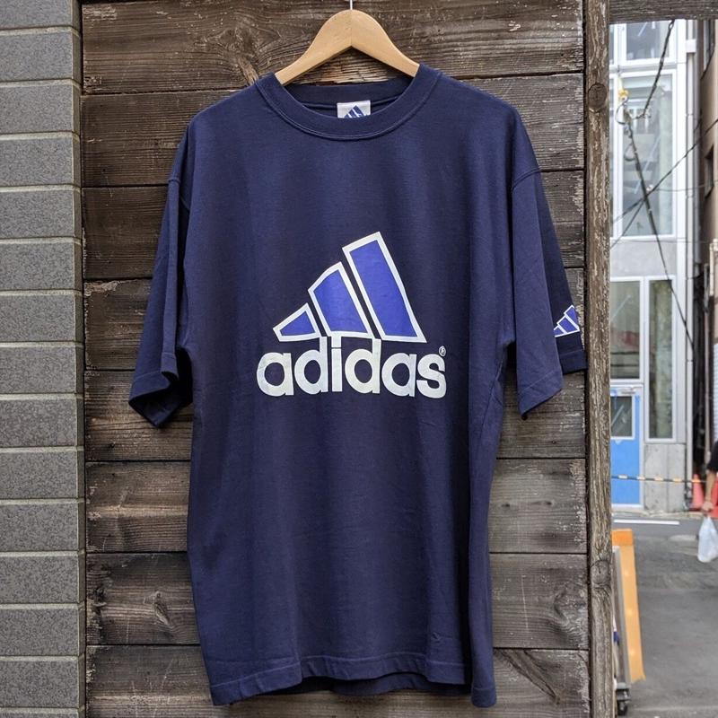 Adidas アディダス ロゴプリントtシャツ 90年代 Deadstock Cham