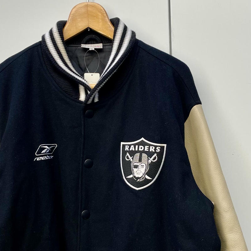 定番人気 Raidersスタジャン Xxl Reebokリーボック Nfl スタジャン Revistarandom Com