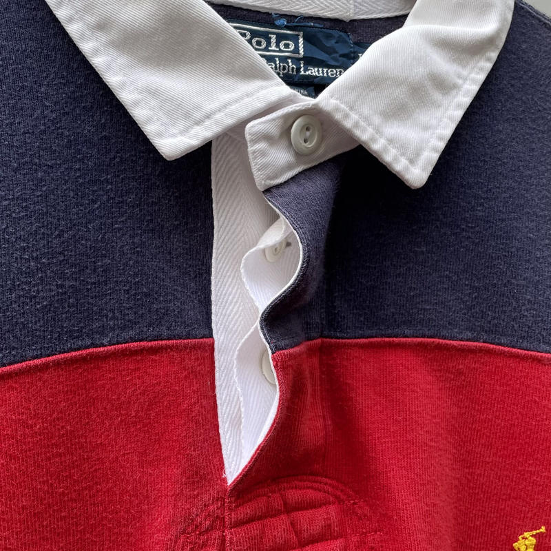 90's Polo by Ralph Lauren ラガーシャツ ポロラルフローレン ラルフ