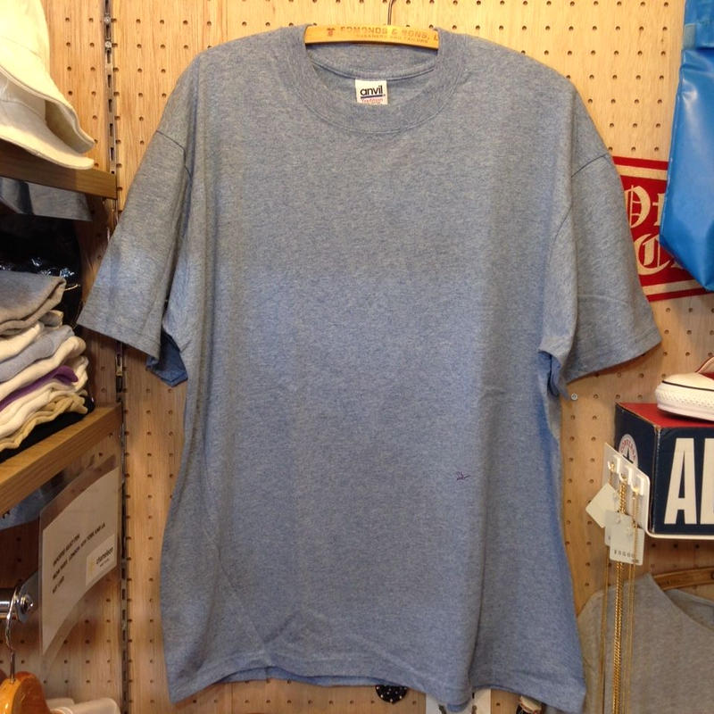 Anvil アンビル 無地tシャツ Made In Usa 杢ブルー Melangeblue