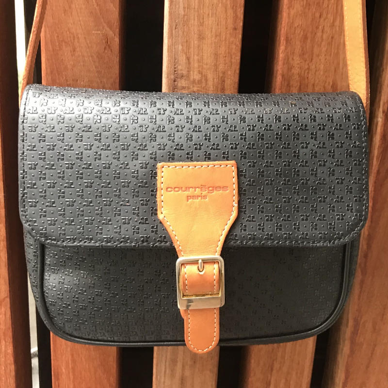 Courreges クレージュ スモール ショルダーバッグ 90年代 Made In Fran