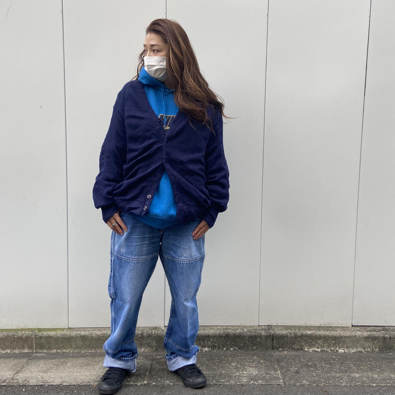 Jc Penny ジェイシーペニー アクリルカーディガン 80年代 Used Cham