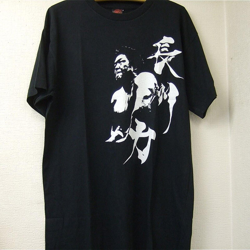 長州力 サイン入りTシャツ