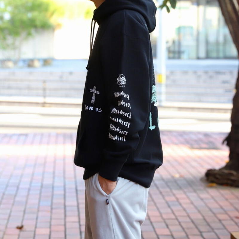 HIDE AND SEEK ハイドアンドシーク パーカーXL IWGP長瀬智也 HIDE AND SEEK ハイドアンドシーク パーカーXL IWGP長瀬智也